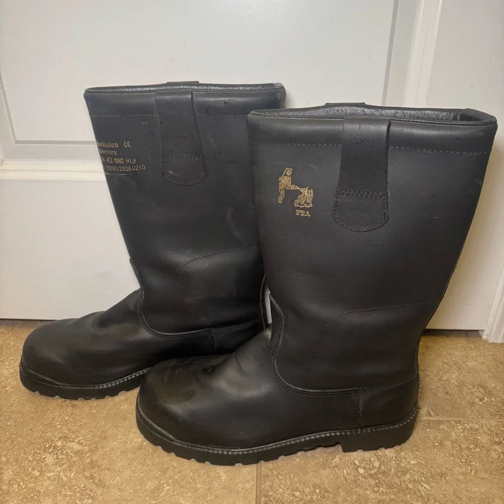 Herkules EN15090 Firefighter Safety Boots Antistatic Oil Acid Resistant‎ Size 43